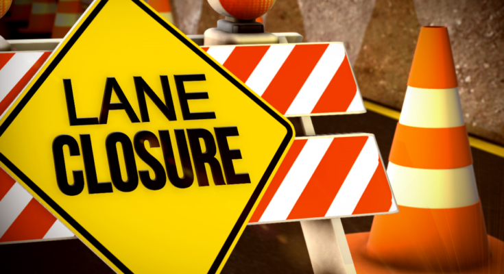 Lane Closures - Traffic Alert