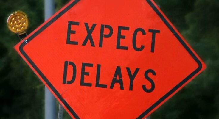 Traffic alert, expect delays