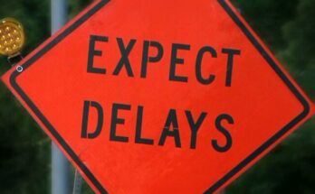Traffic alert, expect delays