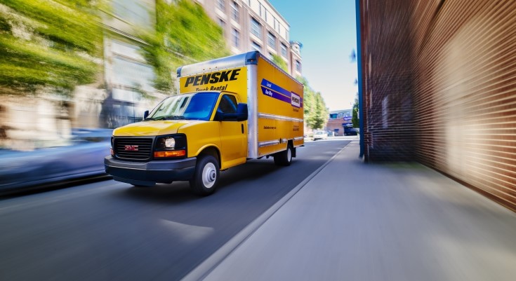 Penske rental truck