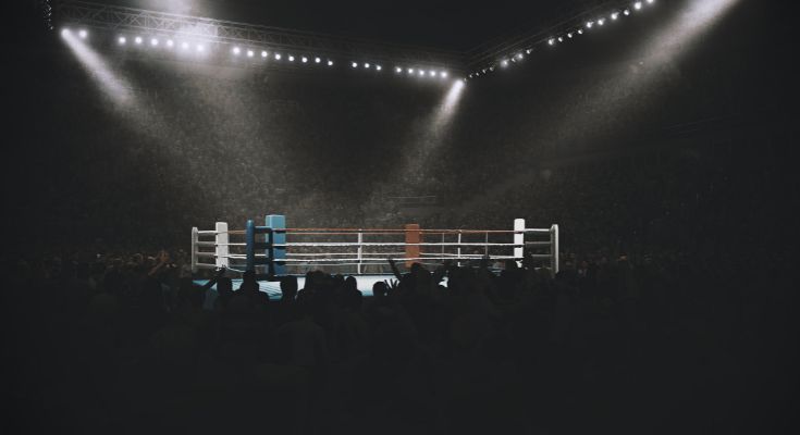 Wrestling, boxing ring