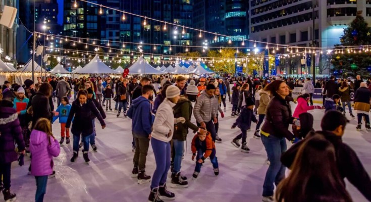 Winter at Dilworth Park