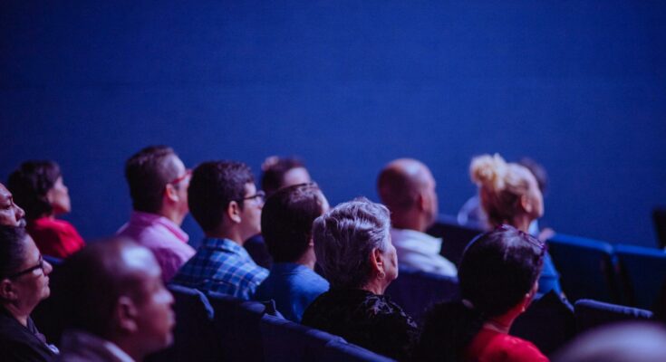 People at seminar