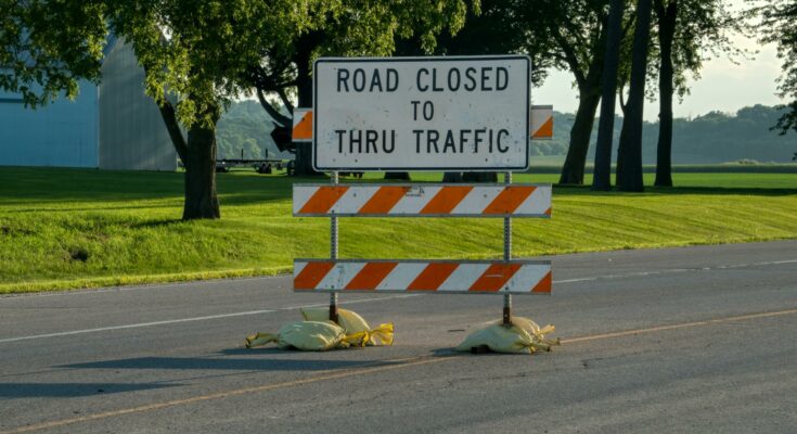 Road closure