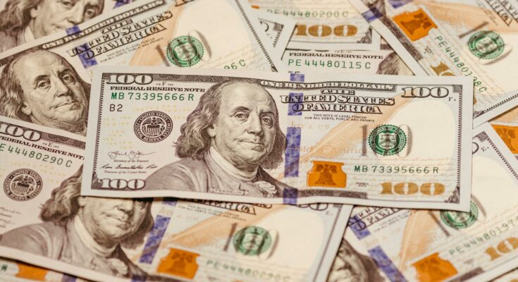 Hundred dollar bills