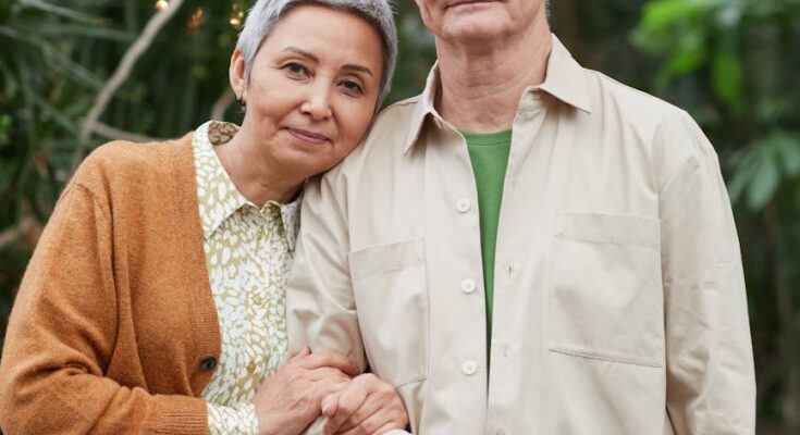 Senior couple