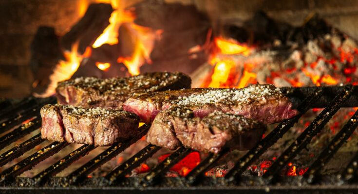 Grilled meat