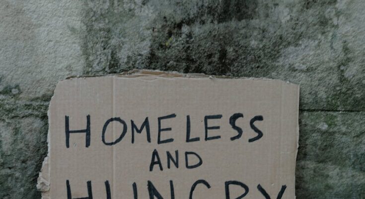 Homeless and hungry