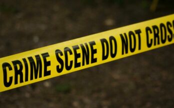 Crime scene do not cross signage