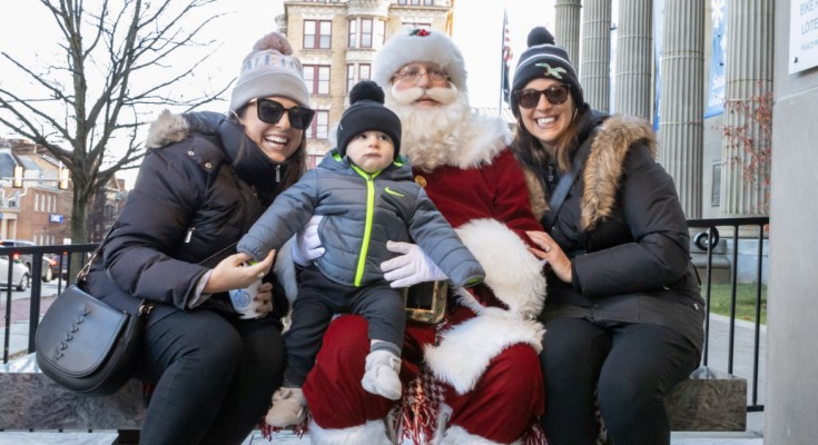 Free photos with Santa
