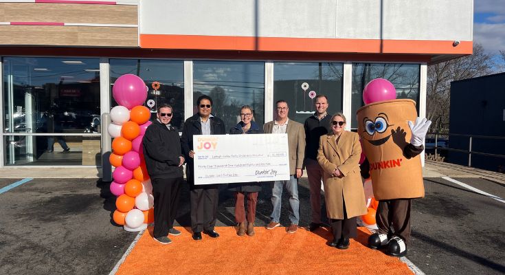 Dunkin’ Presents $140,720 to Greater Philadelphia Area Hospitals