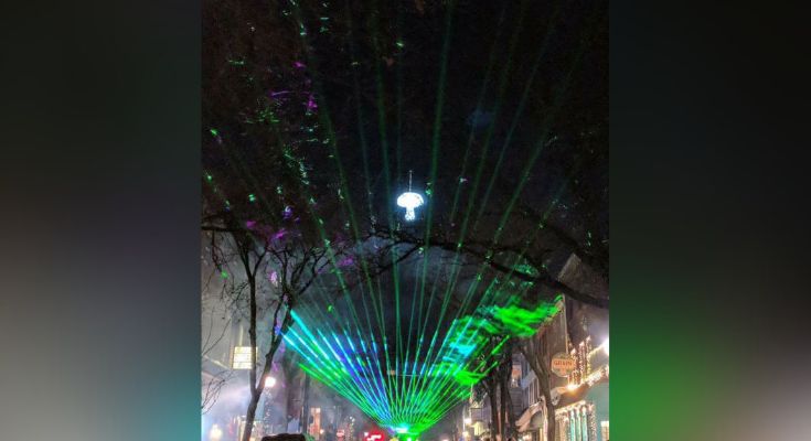 Midnight in the Square & Mushroom Drop in Kennett Square