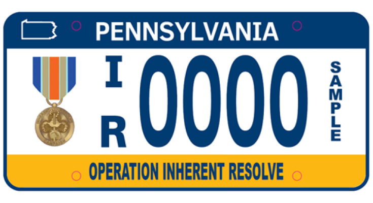 Operation Inherent Resolve plate