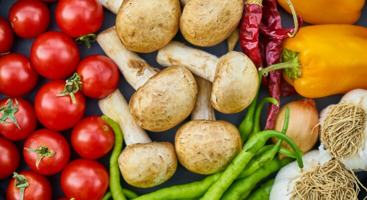 Variety of vegetables