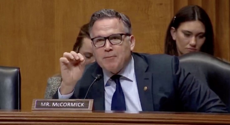 Senator Dave McCormick Questions Congresswoman Elise Stefanik During Confirmation Hearing