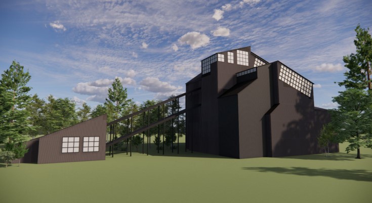 An artist’s rendering of the proposed Breaker project