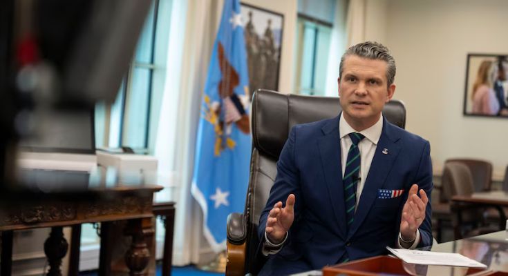 Defense Secretary Pete Hegseth