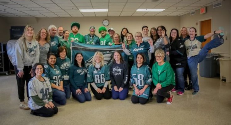 Chester County Hospital Bleeds Green!