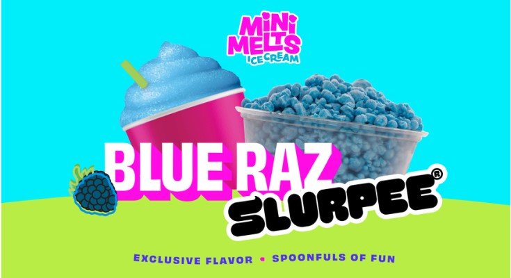 Mini Melts Slurpee Blue Raz