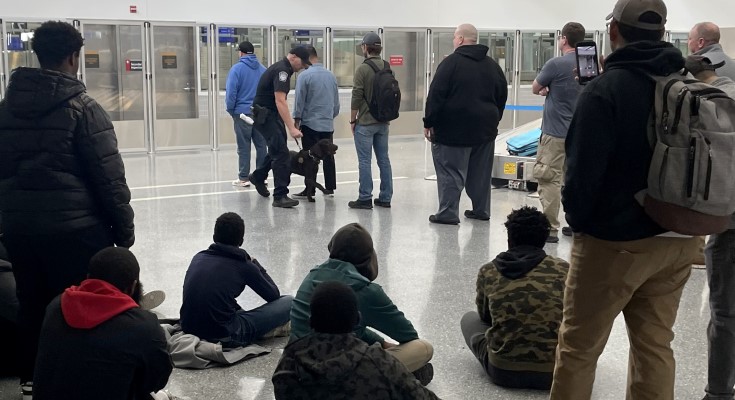 CBP Hosts Career Lunch and Learn for Local Youths at Philadelphia Airport