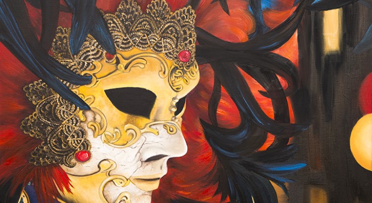 Carneval Man Mask
