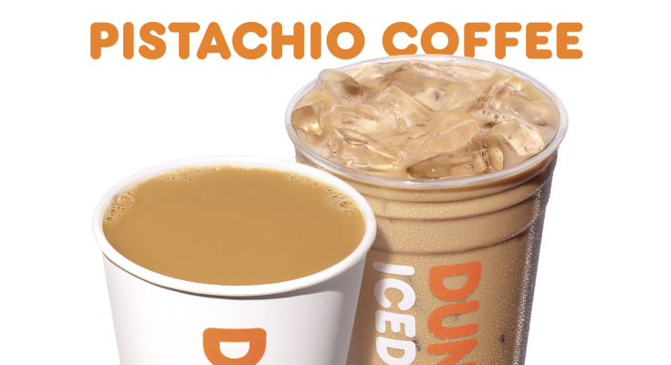 Iced + Hot Pistachio Iced Coffee