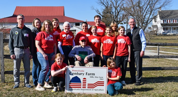 Matthews Family with Sec Redding and Uwchlan Township