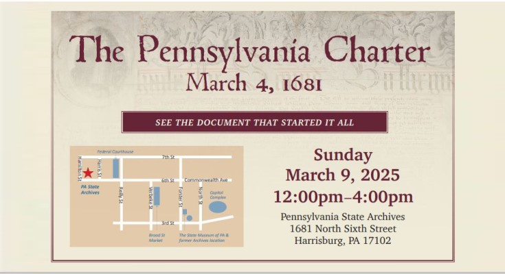 See William Penn’s Original Charter