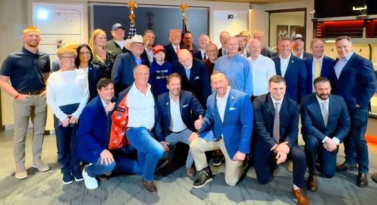 Senator Dave McCormick Joins President Trump at NCAA Wrestling Championships in Philadelphia