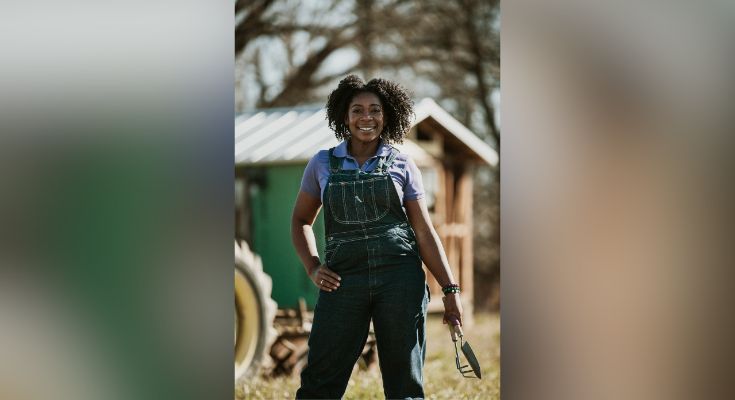 Clarenda Farmer Cee Stanley of Green Heffa Farms wins the 2025 Good Farmer Award U.S.