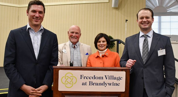 Commissioners with Ben LeGarde