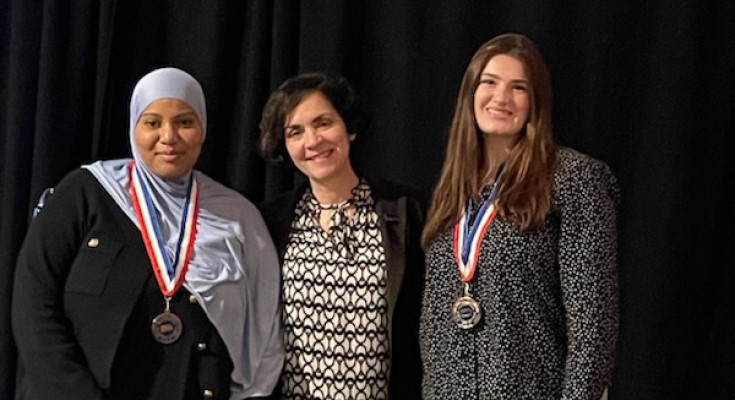 Dr. Marta Yera Cronin and All-PA Winners