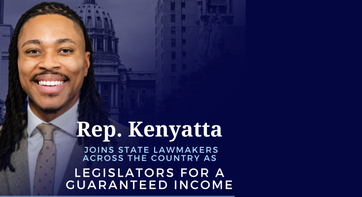 Kenyatta joins Legislators for a Guaranteed Income