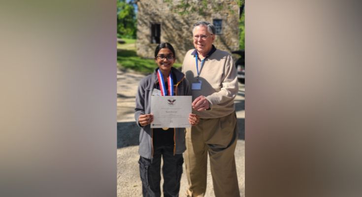 Mill at Anselma Honors Young Volunteer