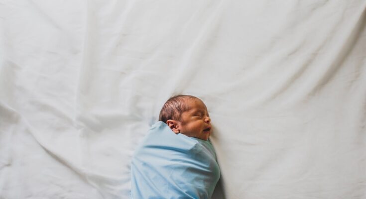 Photo of new born baby