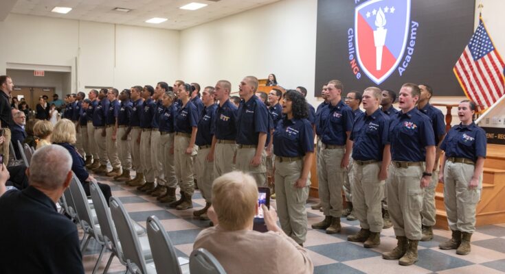 The latest class of the Keystone State ChalleNGe Academy (KSCA)