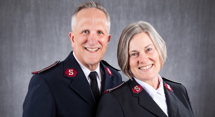 Lt. Colonels Larry and Janet Ashcraft