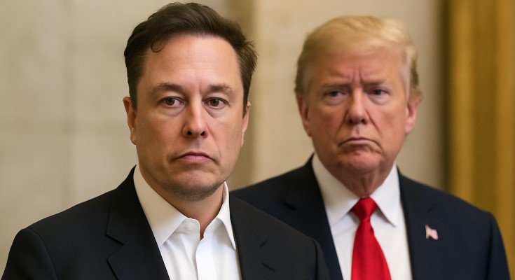 Trump Musk Feud