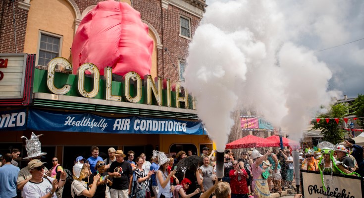 Blobfest Fire Extinguisher Parade