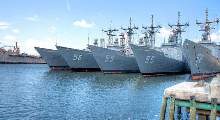 Quintuplets at the Phila Naval Yard