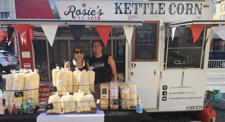 Rosie's Kettle Corn. New Business Champions