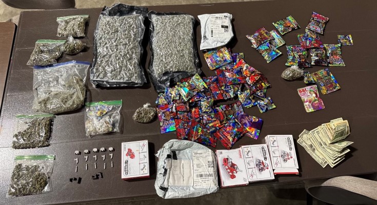 marijuana packaged for distribution