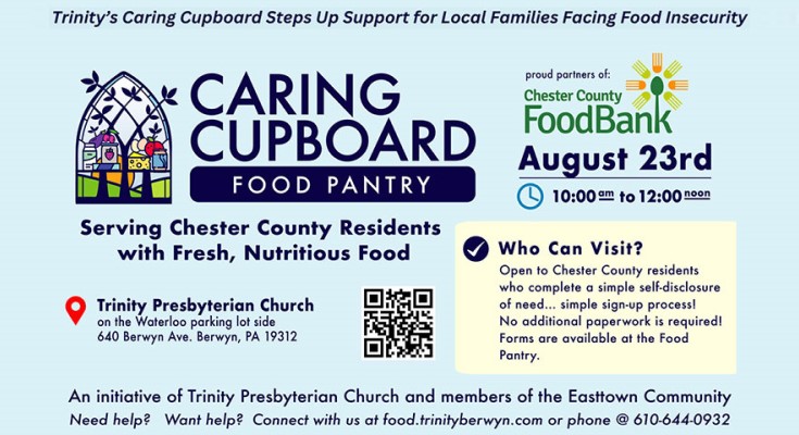 Trinity Presbyterian Church’s Caring Cupboard