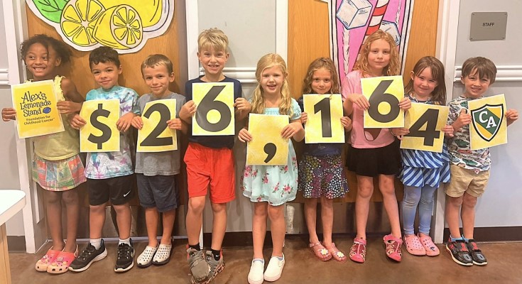 Preschoolers Raise $26,000 for Childhood Cancer Research