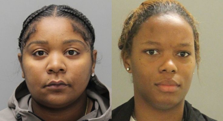 Jamiyah Dennis and Kaliyah Barnes