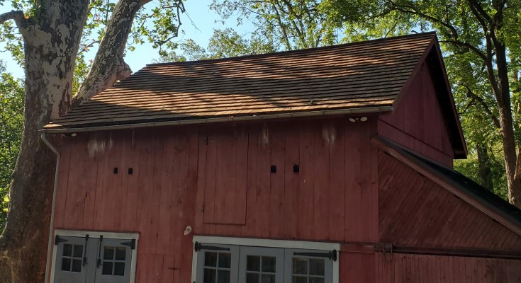 Finished roof