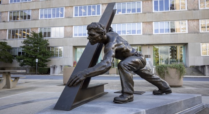 The Pennsylvania Worker Sculpture