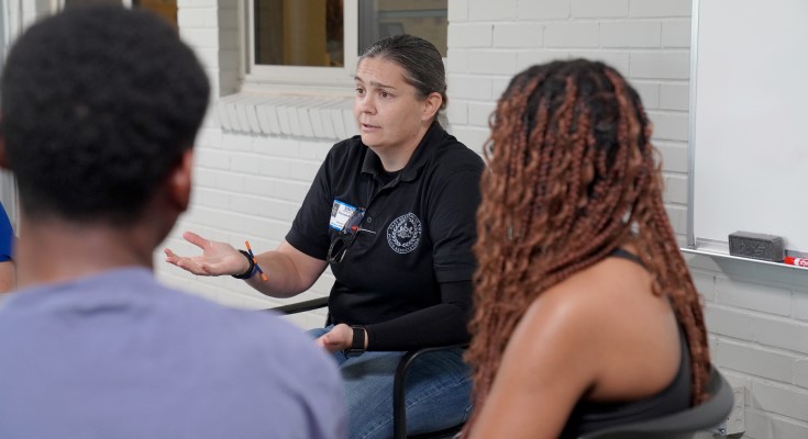Officer Maureen Rae of the East Brandywine Township Police Department