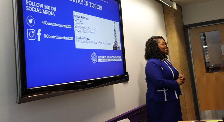 Philadelphia City Council Majority Leader Katherine Gilmore Richardson