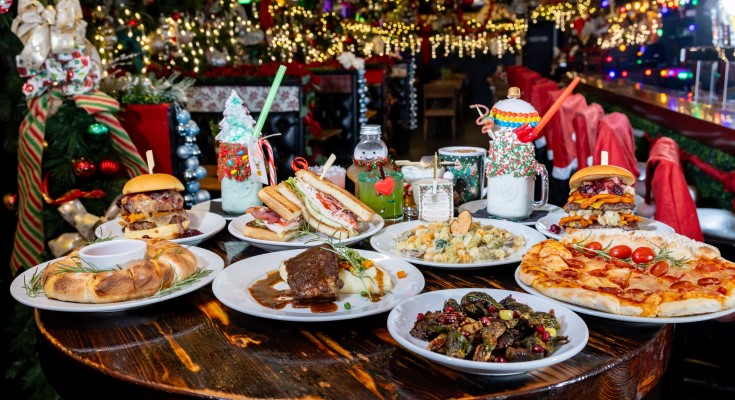 Christmas menu items